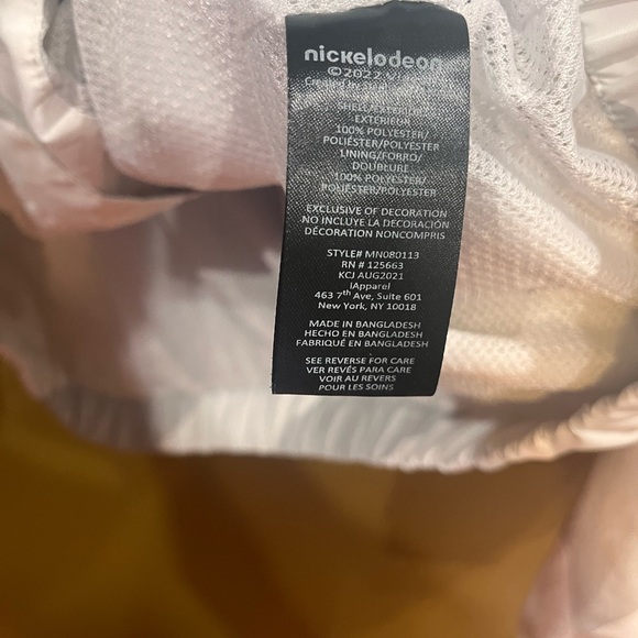 Members Only x Nickelodeon Men’s Large Cartoon Graphic Zip Up Windbreaker - Picture 6 of 7